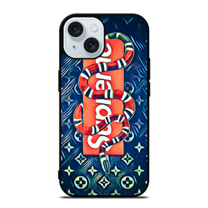 GUCCI SUPREME iPhone 15 Case Cover GUCCI SUPREME iPhone 15 Case Cover