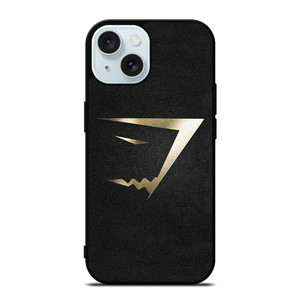 GYMSHARK LOGO GOLD iPhone 15 Case Cover GYMSHARK LOGO GOLD iPhone 15 Case Cover