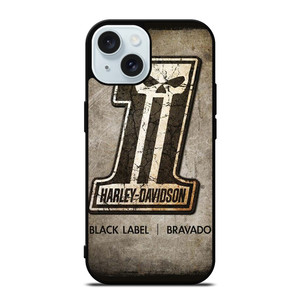 HARLEY DAVIDSON 1 BLACK LABEL iPhone 15 Case Cover