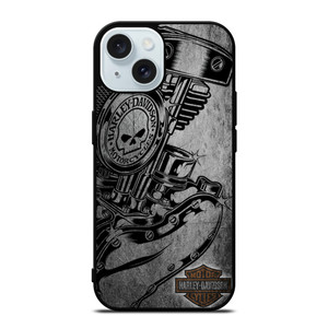 HARLEY DAVIDSON ENGINE ART iPhone 15 Case Cover HARLEY DAVIDSON ENGINE ART iPhone 15 Case Cover