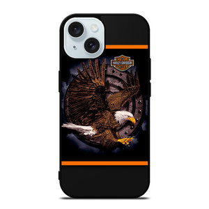 HARLEY DAVIDSON LOGO EAGLE iPhone 15 Case Cover