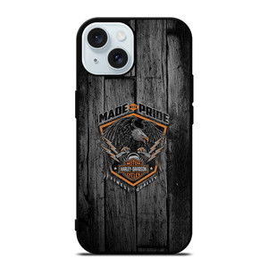 HARLEY DAVIDSON MADE WITH PRIDE iPhone 15 Case Cover
