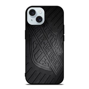 HARLEY DAVIDSON METAL LOGO 2 iPhone 15 Case Cover