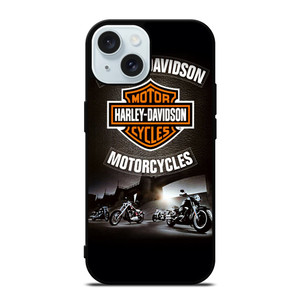 HARLEY DAVIDSON MOTOR COLLECTION iPhone 15 Case Cover HARLEY DAVIDSON MOTOR COLLECTION iPhone 15 Case Cover
