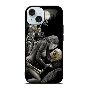 HARLEY DAVIDSON RIDER SKULL iPhone 15 Case Cover HARLEY DAVIDSON RIDER SKULL iPhone 15 Case Cover