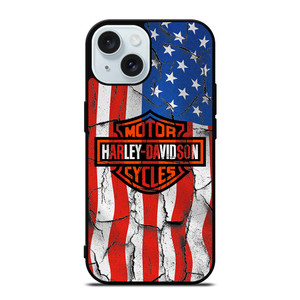 HARLEY DAVIDSON USA CF iPhone 15 Case Cover HARLEY DAVIDSON USA CF iPhone 15 Case Cover