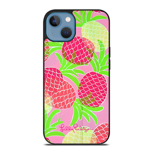 LILLY PULITZER PINK PINEAPPLE iPhone 13 Case Cover
