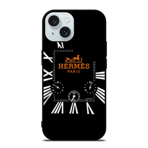 HERMES PARIS LOGO WATCH iPhone 15 Case Cover