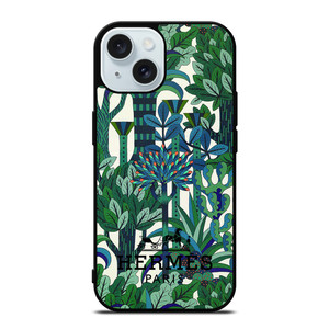 HERMES PARIS PATTERN NATURE iPhone 15 Case Cover