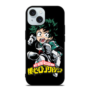 IZUKU MIDORIYA MY HERO ACADEMIA ANIME iPhone 15 Case Cover IZUKU MIDORIYA MY HERO ACADEMIA ANIME iPhone 15 Case Cover