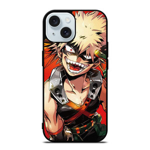 KATSUKI BAKUGO MY HERO ACADEMIA iPhone 15 Case Cover KATSUKI BAKUGO MY HERO ACADEMIA iPhone 15 Case Cover