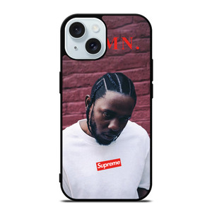 KENDRICK LAMAR DAMN SUPREME iPhone 15 Case Cover KENDRICK LAMAR DAMN SUPREME iPhone 15 Case Cover