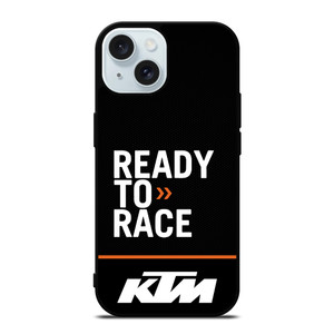 KTM READY TO RACE CARBON iPhone 15 Case Cover KTM READY TO RACE CARBON iPhone 15 Case Cover