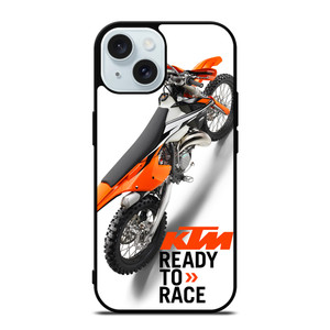 KTM READY TO RACE iPhone 15 Case Cover KTM READY TO RACE iPhone 15 Case Cover