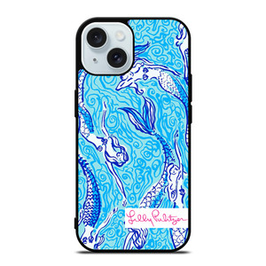 LILLY PULITZER NERMAID iPhone 15 Case Cover LILLY PULITZER NERMAID iPhone 15 Case Cover
