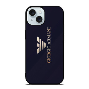 LOGO GIORGIO ARMANI iPhone 15 Case Cover