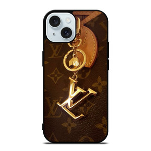 LOUIS VUITTON LV GOLDEN LOGO EMBLEM iPhone 15 Case Cover LOUIS VUITTON LV GOLDEN LOGO EMBLEM iPhone 15 Case Cover