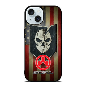 MAGPUL SKULL FLAG LOGO iPhone 15 Case Cover