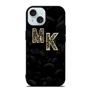 MICHAEL KORS MK GOLD LOGO iPhone 15 Case Cover MICHAEL KORS MK GOLD LOGO iPhone 15 Case Cover