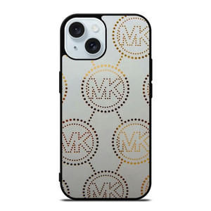 MICHAEL KORS MK LOGO GOLD ICON iPhone 15 Case Cover