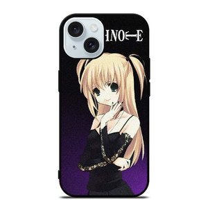 MISA AMANE DEATH NOTE ANIME iPhone 15 Case Cover MISA AMANE DEATH NOTE ANIME iPhone 15 Case Cover