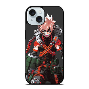 MY HERO ACADEMIA BOKU NO HERO BAKUGOU iPhone 15 Case Cover MY HERO ACADEMIA BOKU NO HERO BAKUGOU iPhone 15 Case Cover