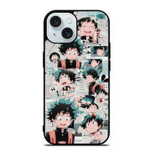 MY HERO ACADEMIA IZUKU MIDORIYA iPhone 15 Case Cover MY HERO ACADEMIA IZUKU MIDORIYA iPhone 15 Case Cover