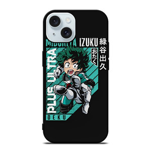 MY HERO ACADEMIA MIDORYA IZUKU iPhone 15 Case Cover MY HERO ACADEMIA MIDORYA IZUKU iPhone 15 Case Cover