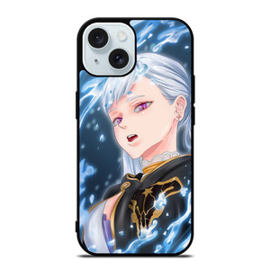 NOELLE SILVA BLACK CLOVER CUTE iPhone 15 Case Cover NOELLE SILVA BLACK CLOVER CUTE iPhone 15 Case Cover