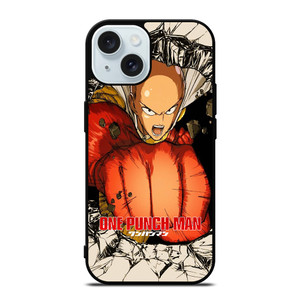 ONE PUNCH MAN ANIME 2 iPhone 15 Case Cover ONE PUNCH MAN ANIME 2 iPhone 15 Case Cover