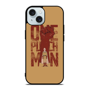 ONE PUNCH MAN SAITAMA OK iPhone 15 Case Cover ONE PUNCH MAN SAITAMA OK iPhone 15 Case Cover