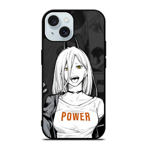 POWER CHAINSAW MAN ANIME 2 iPhone 15 Case Cover POWER CHAINSAW MAN ANIME 2 iPhone 15 Case Cover