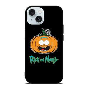 RICK AND MORTY HALLOWEEN PUMPKIN iPhone 15 Case Cover RICK AND MORTY HALLOWEEN PUMPKIN iPhone 15 Case Cover