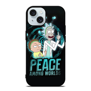 RICK AND MORTY PEACE AMONG WORLDS iPhone 15 Case Cover