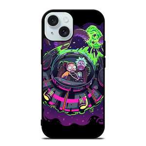 RICK AND MORTY TRIPPY ART iPhone 15 Case Cover RICK AND MORTY TRIPPY ART iPhone 15 Case Cover