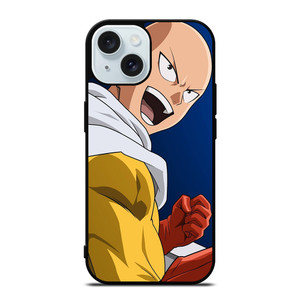 SAITAMA FURIOUS ONE PUNCH MAN iPhone 15 Case Cover SAITAMA FURIOUS ONE PUNCH MAN iPhone 15 Case Cover