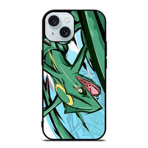 SHINY RAYQUAZA POKEMON POCKET MONSTER iPhone 15 Case Cover SHINY RAYQUAZA POKEMON POCKET MONSTER iPhone 15 Case Cover