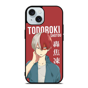 SHOTO TODOROKI MY HERO ACADEMIA iPhone 15 Case Cover SHOTO TODOROKI MY HERO ACADEMIA iPhone 15 Case Cover