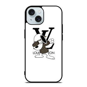 SNOOPY LOUIS VUITTON DAB iPhone 15 Case Cover SNOOPY LOUIS VUITTON DAB iPhone 15 Case Cover