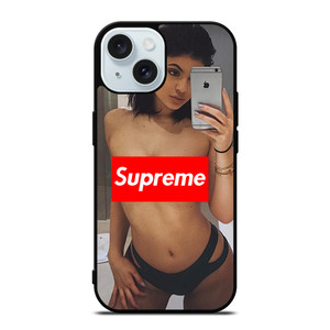 SUPREME KYLIE JENNER iPhone 15 Case Cover SUPREME KYLIE JENNER iPhone 15 Case Cover