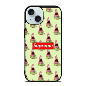 SUPREME PATRICK STAR COLLAGE iPhone 15 Case Cover SUPREME PATRICK STAR COLLAGE iPhone 15 Case Cover