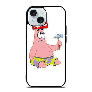 SUPREME PATRICK iPhone 15 Case Cover SUPREME PATRICK iPhone 15 Case Cover