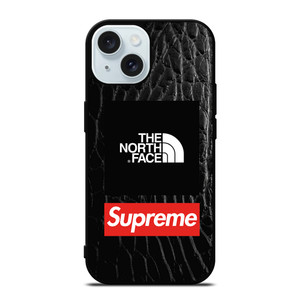 SUPREME X THE NORTH FACE LEATHER iPhone 15 Case Cover SUPREME X THE NORTH FACE LEATHER iPhone 15 Case Cover