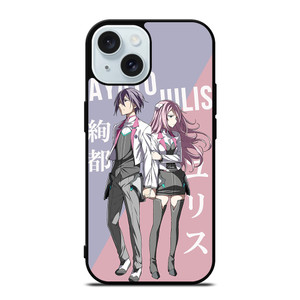 SWORD ART ONLINE AYATO AND JULIS iPhone 15 Case Cover SWORD ART ONLINE AYATO AND JULIS iPhone 15 Case Cover