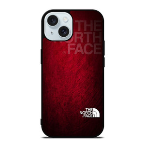 THE NORTH FACE LOGO RED GRUNGE iPhone 15 Case Cover THE NORTH FACE LOGO RED GRUNGE iPhone 15 Case Cover