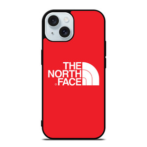THE NORTH FACE RED iPhone 15 Case Cover THE NORTH FACE RED iPhone 15 Case Cover