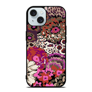 VERA BRADLEY ROSEWOOD iPhone 15 Case Cover VERA BRADLEY ROSEWOOD iPhone 15 Case Cover
