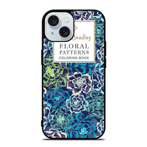 VERA BRADLEY VB FLORAL PATTERNS CB iPhone 15 Case Cover VERA BRADLEY VB FLORAL PATTERNS CB iPhone 15 Case Cover
