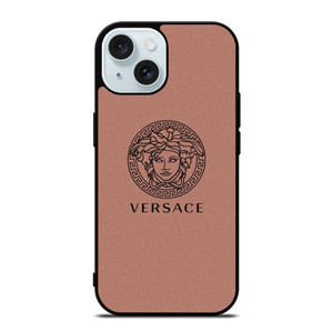 VERSACE LOGO RED BRICK iPhone 15 Case Cover VERSACE LOGO RED BRICK iPhone 15 Case Cover