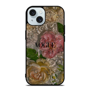 VOGUE WATER ROSE iPhone 15 Case Cover VOGUE WATER ROSE iPhone 15 Case Cover